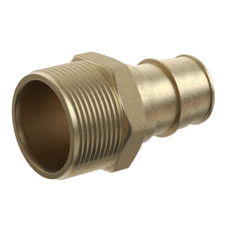 Jones Stephens 1/2in. F1960 x MIP Brass PEX Adapter, 25PK F76849